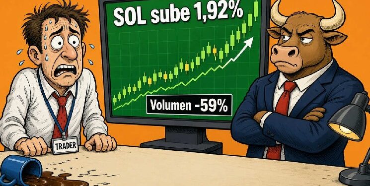 Solana (SOL) rebota un 1,92% y se afianza sobre USD 100 el 13-S