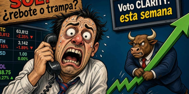 Solana ronda los USD 103 ante el voto de la CLARITY Act 1 Solana ronda los USD 103 ante el voto de la CLARITY Act