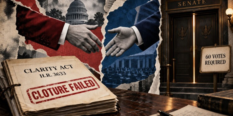La pugna ética de Trump frena la CLARITY Act en el Senado