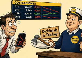 Ethereum cae 4,57% tras fracaso de CLARITY y espera de la Fed