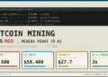Minar Bitcoin cuesta 75.500 dólares, frente a un precio de 58.400