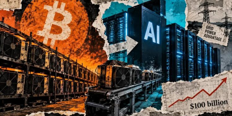 Mineros de Bitcoin: 100.000 millones en contratos de IA y apenas ingresos