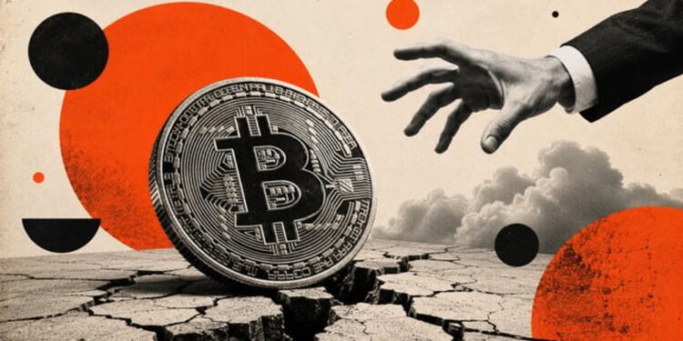 Bitcoin cae por debajo de la Media del Mercado Real de 76.700$
