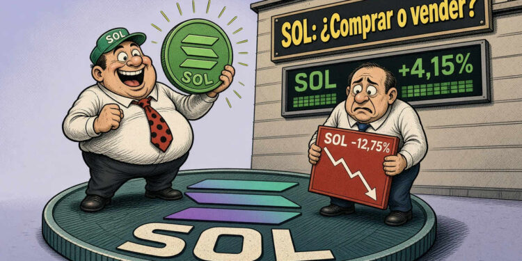 Solana sube 4,15% y supera los USD 100 tras recuperar la SMA-30