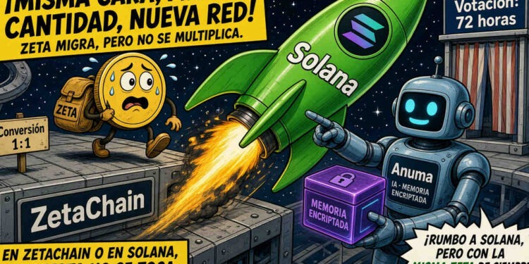 ZetaChain propone migrar ZETA a Solana como token SPL nativo