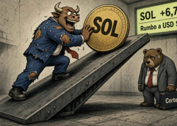 Solana (SOL) sube 6,77% y se acerca a USD 109,89