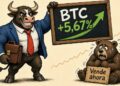 Bitcoin rebota un 5,67% y supera los USD 80.000 pese a la Fed