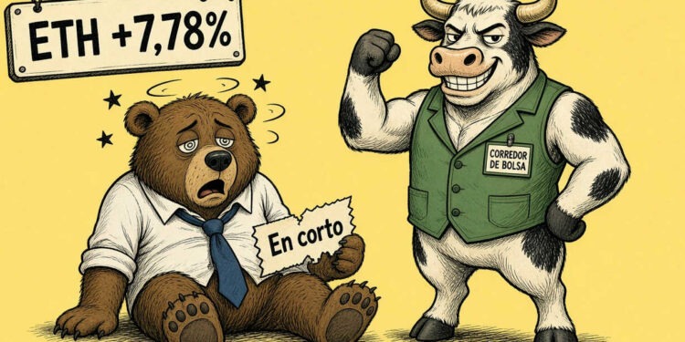 Ethereum (ETH) sube un 7,78% y supera los USD 2.600