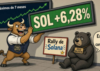 Solana (SOL) sube un 6,28% y alcanza máximos de siete meses 3 Solana (SOL) sube un 6,28% y alcanza máximos de siete meses