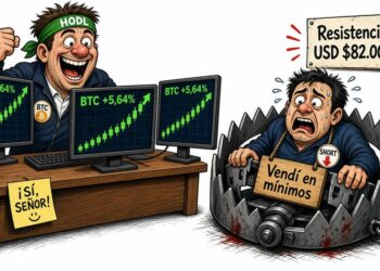 Bitcoin sube 5,64% y supera los USD 81.000 el 19 de septiembre de 2026