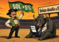 SOL gana un 5,02% y cotiza en USD 110,45 al alza