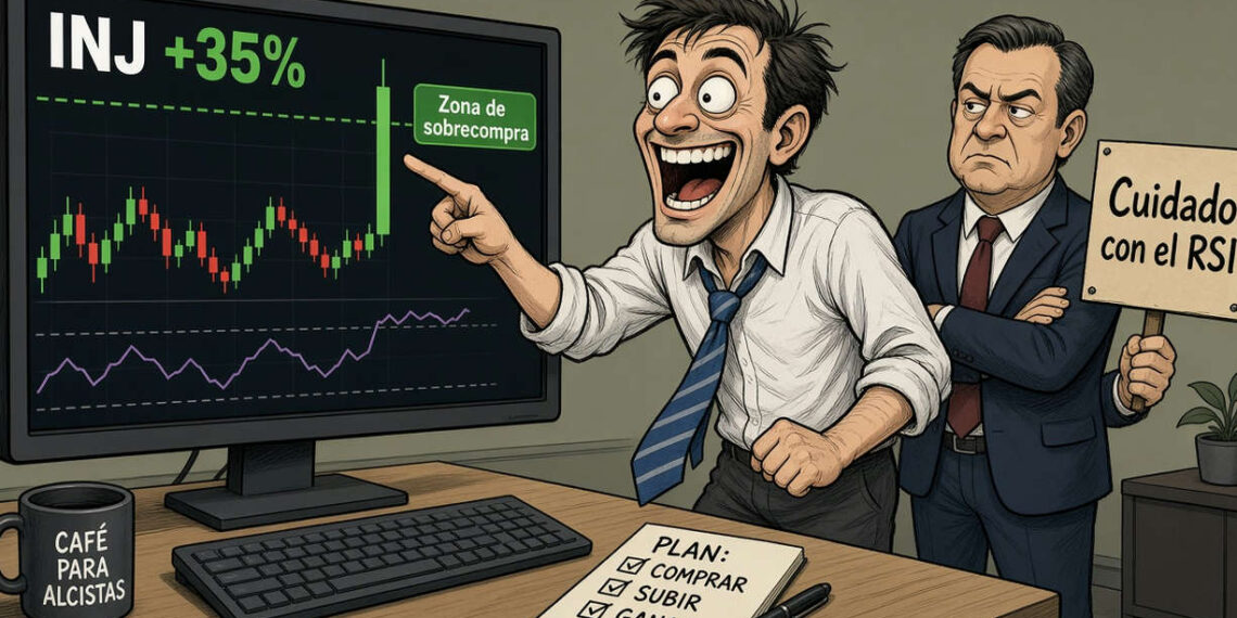 INJ sube un 35% hasta USD 7,96 tras su llegada a Solana 1 INJ sube un 35% hasta USD 7,96 tras su llegada a Solana