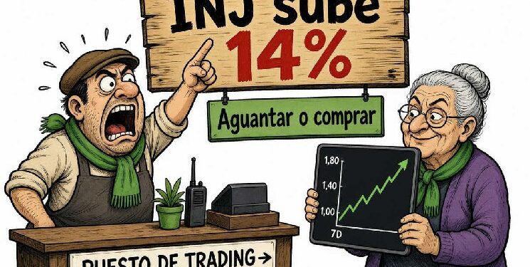 INJ sube un 14% y mantiene el impulso tras llegar a Solana 1 INJ sube un 14% y mantiene el impulso tras llegar a Solana