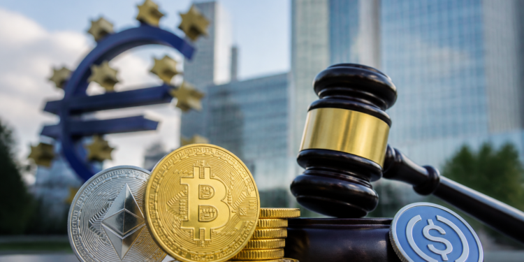 El BCE pide endurecer las normas cripto y vetar intereses en stablecoins