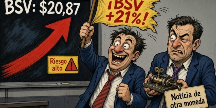 Bitcoin SV (BSV) sube un 21% impulsado por el rally de Bitcoin Cash