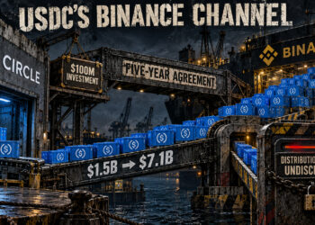 Circle paga millones a Binance por distribuir USDC y pierde margen