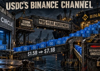 Circle paga millones por distribuir USDC en Binance y pierde márgenes