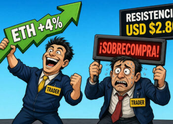 Ethereum (ETH) encadena siete subidas y roza su máximo de 90 días