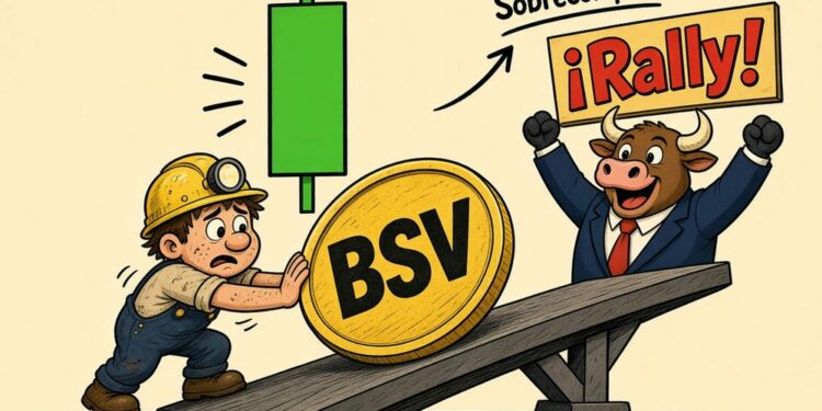 Bitcoin SV (BSV) se dispara 35% y rompe máximo de 90 días