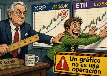 Brandt proyecta XRP en USD 5,40 y ETH en USD 8.600