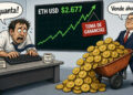 Ethereum retrocede 1,94% tras acercarse a la resistencia de USD 2.800 10 Ethereum retrocede 1,94% tras acercarse a la resistencia de USD 2.800
