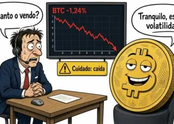 Bitcoin retrocede a USD 84.444 tras rozar los USD 87.174