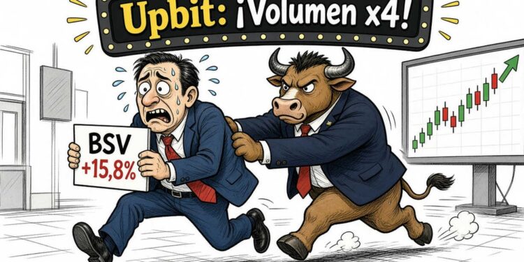 BSV sube 15,80% hasta USD 22,17 impulsado por Upbit 1 BSV sube 15,80% hasta USD 22,17 impulsado por Upbit