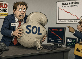 SOL cae un 2,24% tras ganar un 20,63% en 30 días