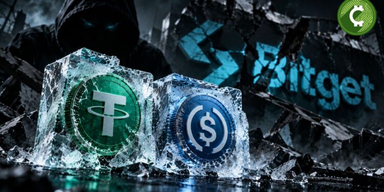 Circle y Tether congelan $318.000 vinculados al hack de Bitget