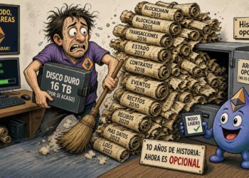 EIP-4444 acelera la sincronización de Ethereum y reduce su peso
