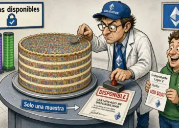 PeerDAS coincide con una caída de más del 95% en tarifas L2