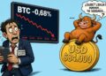 Bitcoin (BTC) cede 0,68% y consolida bajo los USD 84.000