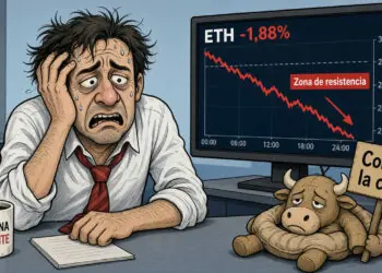 Ethereum cae un 1,88% hasta los USD 2.641,21 este 28 de septiembre