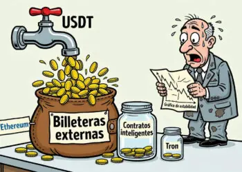 USDT se expande en Ethereum, pero se estanca en contratos inteligentes