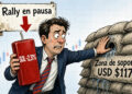 Solana cae 2,31% y defiende los USD 117 tras rally del 55%