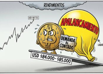 Bitcoin ronda los 84.000 dólares ante una zona crítica de oferta 4 Bitcoin ronda los 84.000 dólares ante una zona crítica de oferta