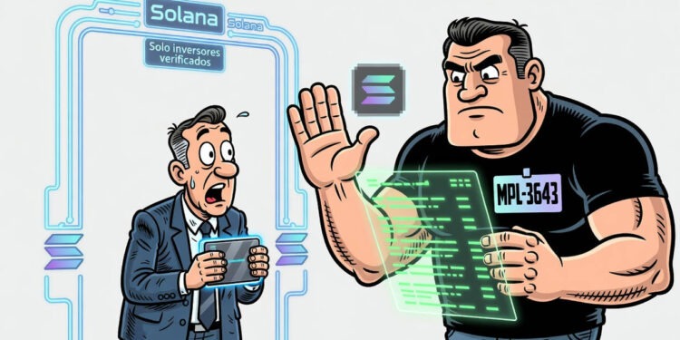 Metaplex lanza MPL-3643 para emitir activos regulados en Solana