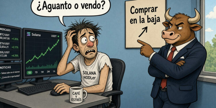 Solana (SOL) sostiene los USD 117 tras subir un 22% en dos semanas