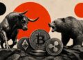BTC, ETH y XRP frenan su impulso alcista tras máximos recientes