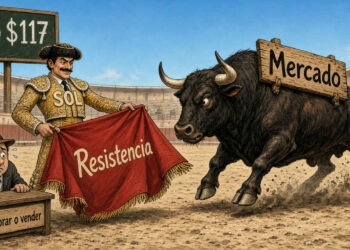 Solana (SOL) defiende los USD 117 tras un rally superior al 52% 5 Solana (SOL) defiende los USD 117 tras un rally superior al 52%