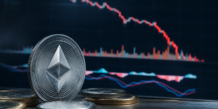 Ethereum cae un 2,12% con volumen débil y MACD bajista