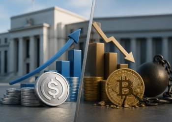 La subida de la Fed ayuda a las stablecoins y daña a deudores de Bitcoin