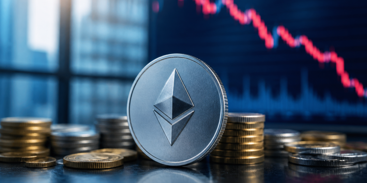 Ethereum cae un 6%: 1.350 millones en largos, en riesgo de liquidación