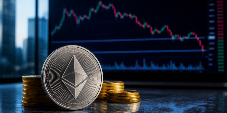 ETH pierde un 5,10% y pone a prueba soportes clave el 8 de octubre de 2026