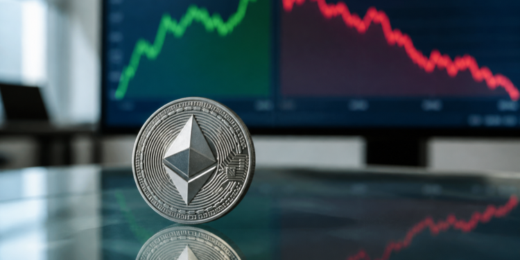 Ethereum sube 2,3% en ETH en Binance, pero cae 6,6% en dólares