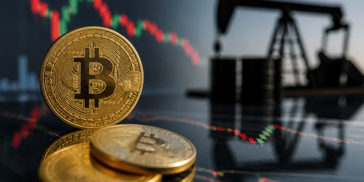 Bitcoin cae a 82.776 dólares con el crudo por encima de 101 $