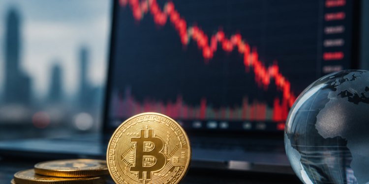 Bitcoin se sostiene bajo los 84.000 dólares ante caída tecnológica