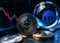 Ethereum cae un 2,04% desde la apertura y el mercado mira a Kraken