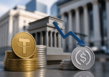 Los depósitos bancarios frenan más a USDC que a USDT, según el BIS