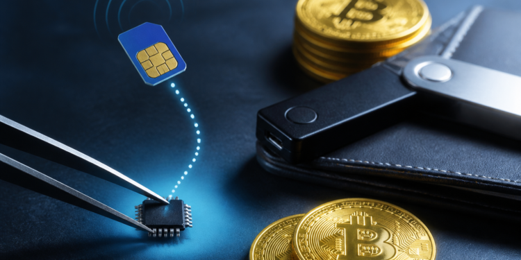 Un chip espía extraía palabras secretas de wallets Ledger por eSIM